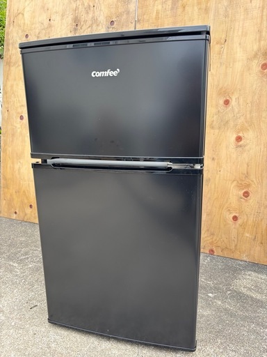 高年式美品⭐︎comfee 家庭用2ドア冷蔵庫 RCT90BL 2025年製