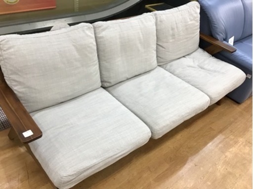 【トレファク神戸新長田店 買取/販売】取りに来られる方限定！unicoの3人掛けソファーご紹介です