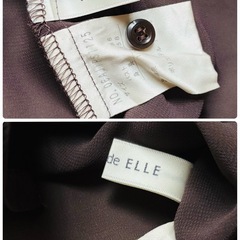 ALLURE de ELLE ブラウン カーディガン  11Rの画像