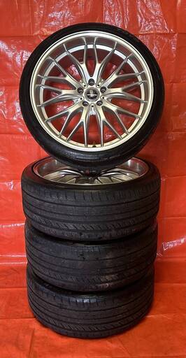 30系アルファード ヴェルファイア 21インチ 245/35R21 アルミホイール 4本 タイヤはおまけ