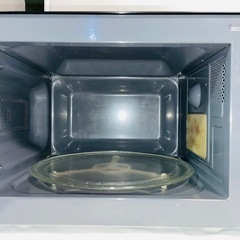 天) 587.山善 電子レンジ MRM-HF170(B) 2020年製  の画像