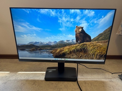 【超美品】PCモニターMinifire 24インチ モニター IPS ディスプレイ フルHD HDR10 100Hz ブルーライトフレームレス