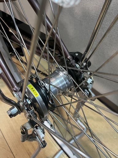 ほぼ新品✨ パナソニック電動自転車、バッテリー12.0Ah 2024年8月に新品購入、現在もほぼ新品の状態です。