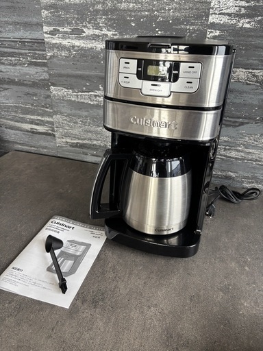 【使用数回】2025年製Cuisinartコーヒーメーカー DGB-450PCJ