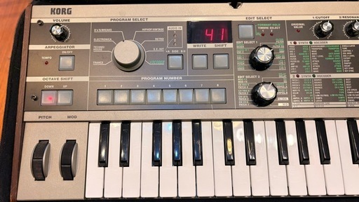 バッグ付！Micro KORG ボコーダー【要引取】