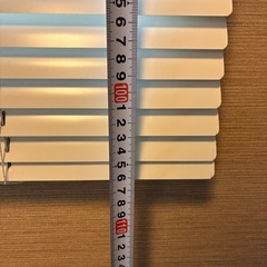 【値段交渉可能】ブラインド カーテン  オフホワイトの画像