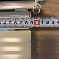 【値段交渉可能】ブラインド カーテン  オフホワイトの画像