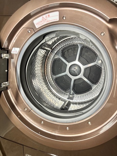東芝 ZABOON ドラム式洗濯乾燥機 大容量 動作良好 乾燥OK