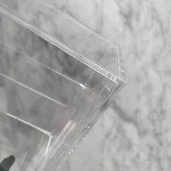 無印良品ファイルと無印クリアティッシュケースの画像