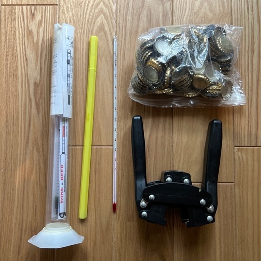 打栓機&排気バルブ付きポリタンク22Lなどセット