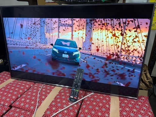 ハイセンス 43V型 4K液晶テレビ 43A6800 スマートテレビ 動画アプリ　美品