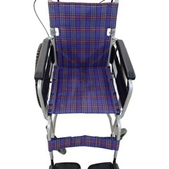 カワムラサイクル 自走式車椅子 アルミ製 背折れ式 KAJ102SB-40の画像