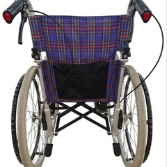 カワムラサイクル 自走式車椅子 アルミ製 背折れ式 KAJ102SB-40の画像