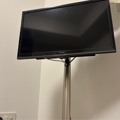 テレビとテレビ台のセット限定の画像