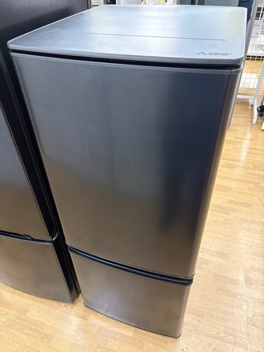 【ドリーム川西店限定】☆ジモティー見たよ割引☆  三菱 2ドア冷蔵庫 MR-P15EG-B 21年 クリーニング済み 【2125560000060652 】