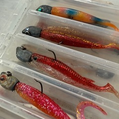 釣りワーム35gの画像
