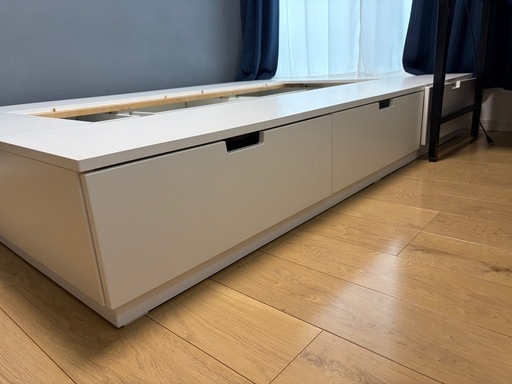 IKEA イケア ベッドフレーム ダブル NORDLI 美品
