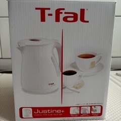 新品未使用　ティファール 電気ケトル ジャスティン プラス 1.2L ピンクの画像