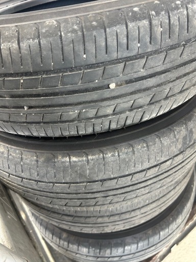 ヨコハマタイヤ155/65R14バリ溝4本セット