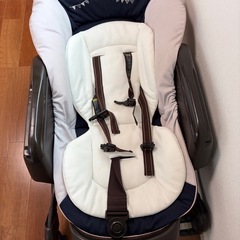 【美品】コンビ ネムリラ ハイ＆ローラック（手動スウィング）キャスター付
の画像