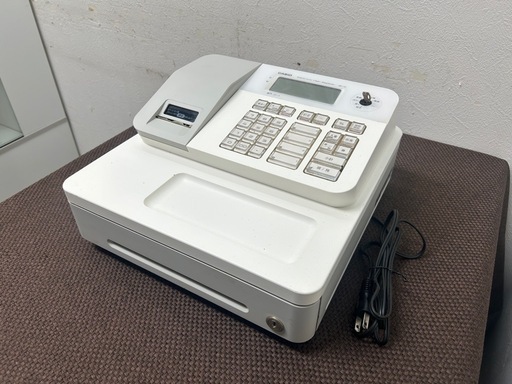 CASIO 電子レジスター ホワイト　SE-G1