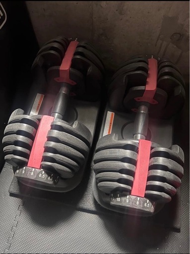 可変式ダンベル24kg×2 ダイヤル式