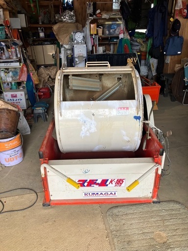 マゼール　K185　混合機　熊谷農機　中古　代理出品