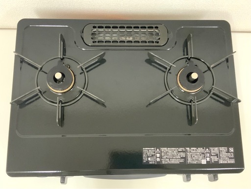 決まりました【洗浄清掃済み】 美品 リンナイ LPガステーブル KG35NBK 8.00kW 24年製 グリル未使用 幅56×奥行46×高さ23cm