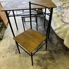 ドウシシャ ダイニングセット ブラウンの画像