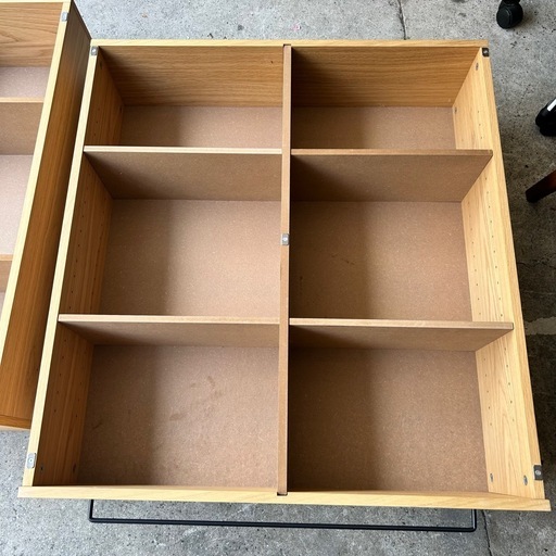 [2個セット]無印良品 オーク材 ベッド下収納 ベッド下 引き出し 収納ボックス 引き出し収納 木製収納 収納ケース ベッド収納 無印
