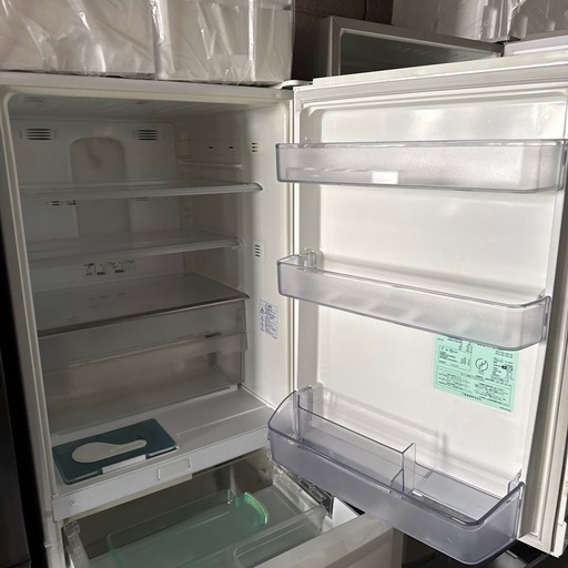 三菱 3ドア 冷凍冷蔵庫 MR-CU33M 330L 配達応談