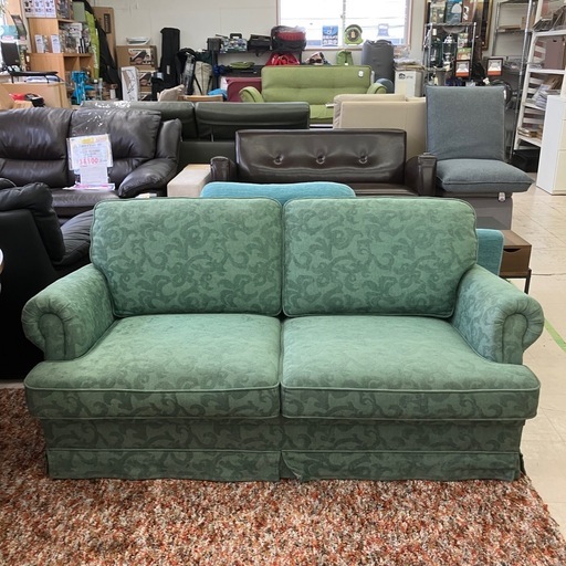 中古品　使用感あり　マルニ木工　地中海シリーズ　応接セット　公田店