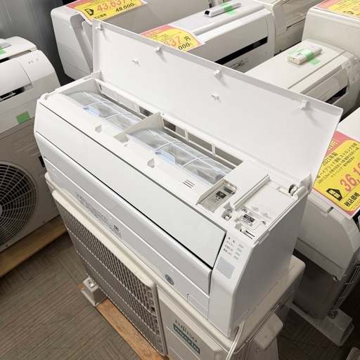 【超美品‼️】富士通 2022年製 14畳用エアコン ノクリア 音声お知らせ機能 毎日快適モード IL型100V/4.0kw