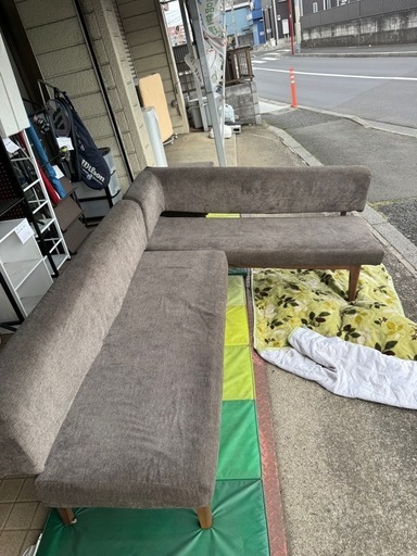 カウチソファ　コーナーソファー　ベルメゾン　バラ売可