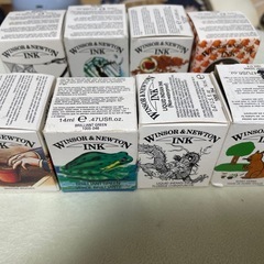 画材まとめ売り　水彩絵の具多めの画像