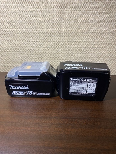 【新品】マキタ 純正 バッテリー BL1860B 18V 6.0Ah