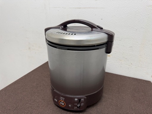リンナイ　Rinnai　業務用　ガス炊飯器　プロパンガス　２０２１年製　厨房　飲食店　RR-100VQ（DB）