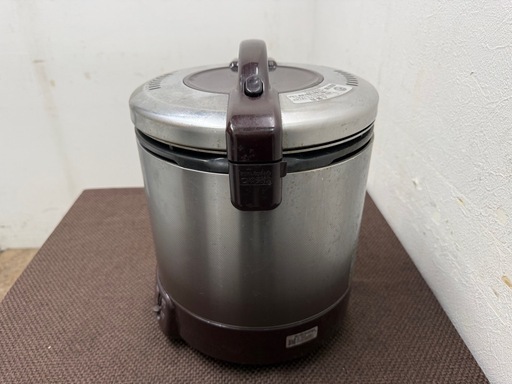 リンナイ　Rinnai　業務用　ガス炊飯器　プロパンガス　２０２１年製　厨房　飲食店　RR-100VQ（DB）