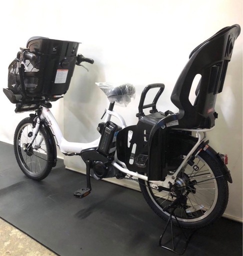 1年保証　送料無料　ヤマハ　パスキッス　20インチ　子供乗せ　白色　電動アシスト自転車 g410