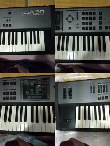 4月末で受付終了【引き取り限定】Roland A-90EX ペダル・電源ケーブル・説明書付属