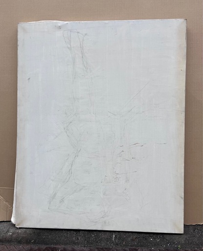 キャンバスF40号、張りキャン、中古品
