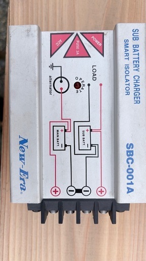 ニューエラー　走行充電器　　SBC-001A
