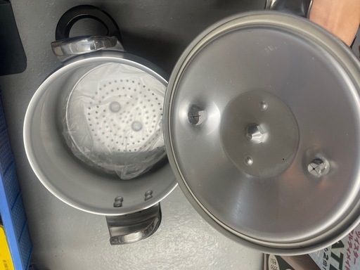 理研 アルミ製 圧力鍋 6.0L 22cm 業務用