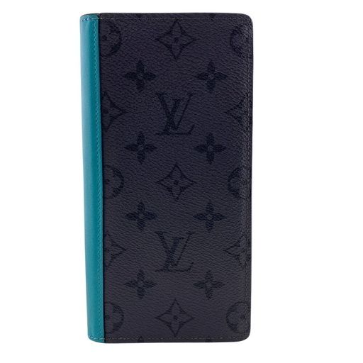 LOUIS VUITTON ルイヴィトン M11467 ポルトフォイユ・ブラザ NM モノグラムエクリプスリバース レザー 長財布 ブ