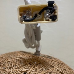 ニトリ ペンダントライト 
ライトブラウン　の画像