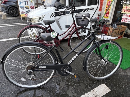 ?【自転車】入荷！綺麗め27インチ 6段ギア付 ケッタマシーン!【綺麗め 