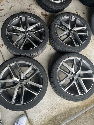 CT200h Fスポーツ純正アルミ215/45R17