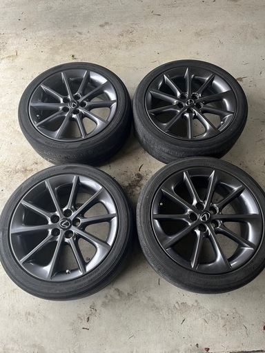215/45R17レクサスCT Fスポーツアルミ