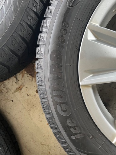 215/60R17　UX250h.200レクサス純正アルミスタッドレスタイヤセット