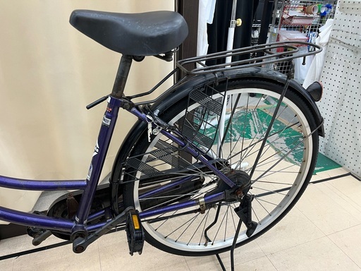 ☆ドリーム2号館☆ジモティー割/中古自転車/Lapis/26インチ/パープル 